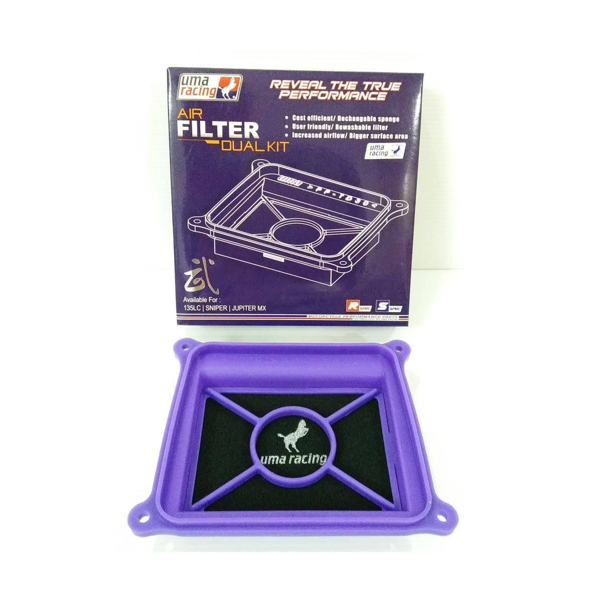 AIR FILTER LC135 DUAL KIT (UMA RACING)