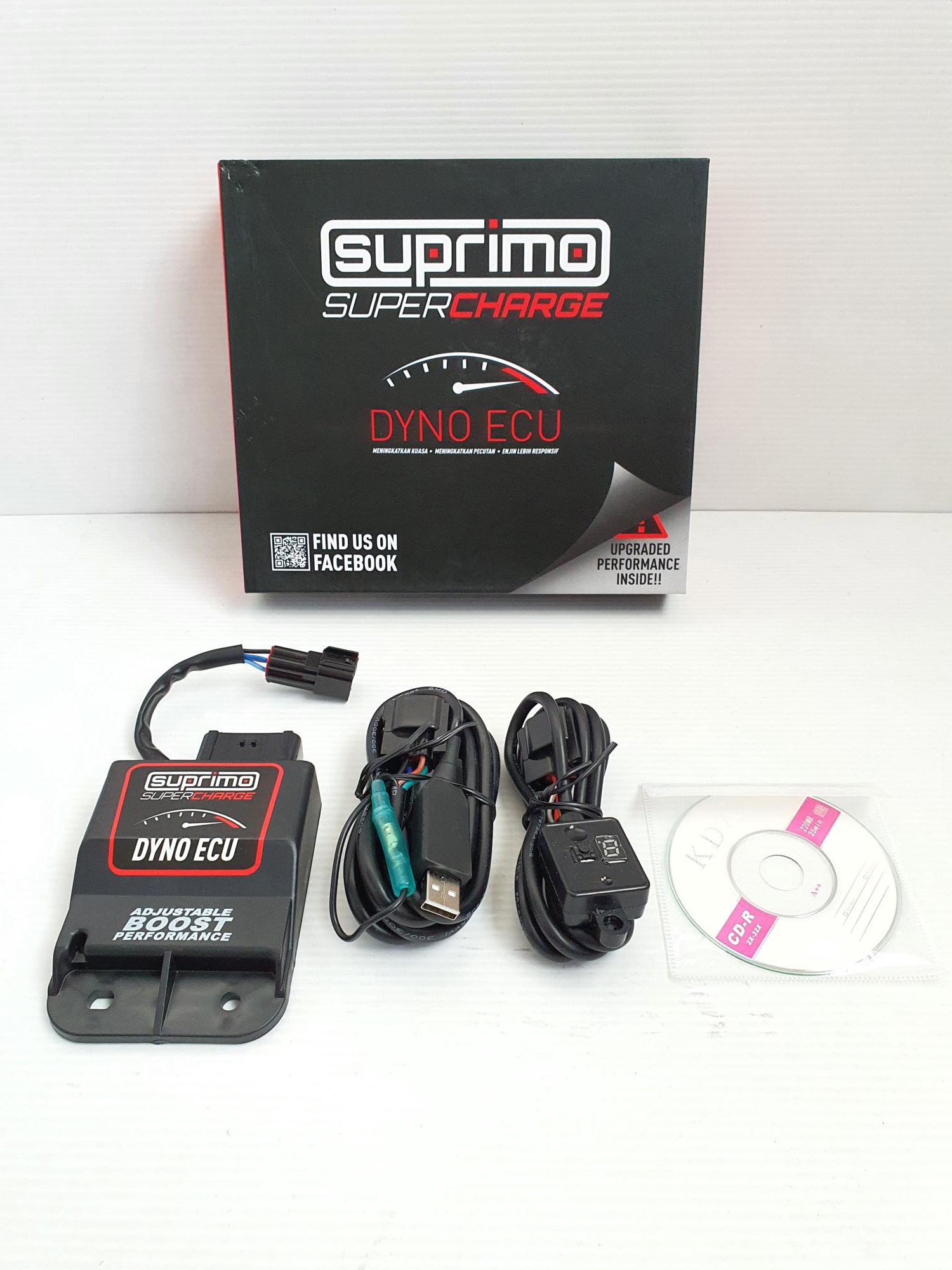 RACING ECU (DYNO) RS150 (WITH 4 MAPPING)(SUPRIMO)