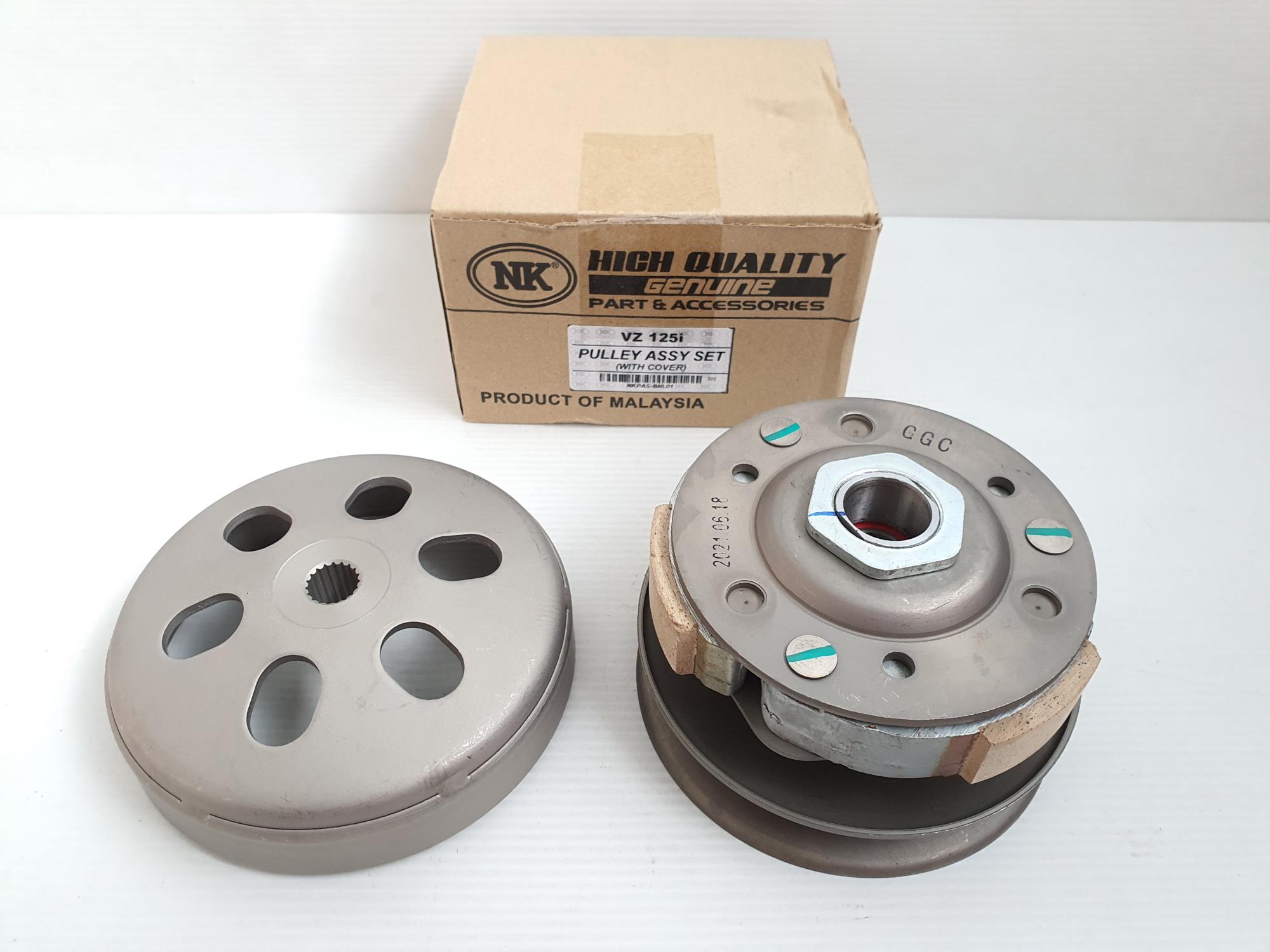 REAR PULLEY ASSY SET (WITH COVER) BENELLI VZ125I (NK)